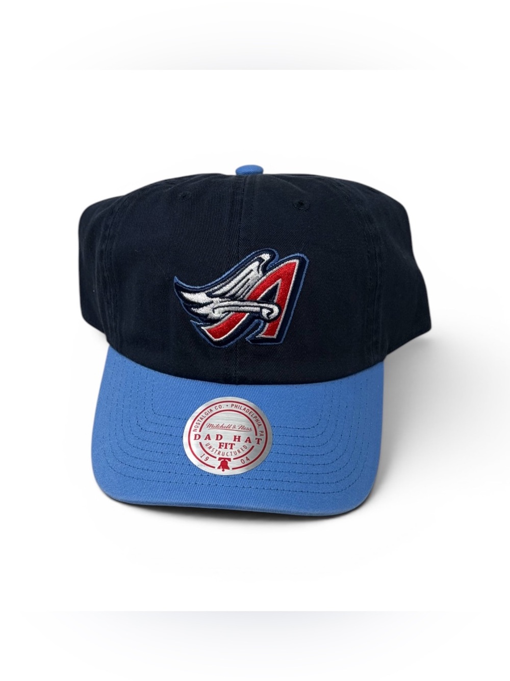 Anaheim Angels‎ Mitchell & Ness Logo Adjustable Dad Hat Cap